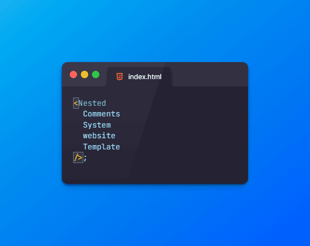 Nested Comments System