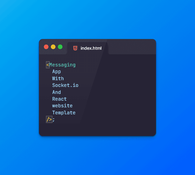 Chat Website - Template